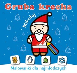 Gruba Krecha Mikołaj Kolorowanka dla Najmłodszych Skrzat