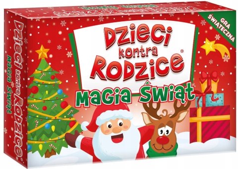 Dzieci Kontra Rodzice Magia Świąt Kangur Gra rodzinna Prezent Mikołajkowy