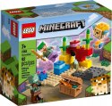 OUTLET Lego 21164 Minecraft Rafa koralowa Klocki 7+