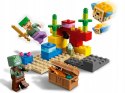 OUTLET Lego 21164 Minecraft Rafa koralowa Klocki 7+