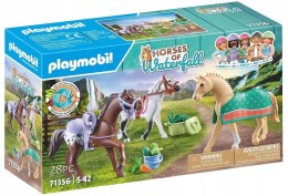 Playmobil 71356 3 konie: Morgan, Quarter Horse i Angloar