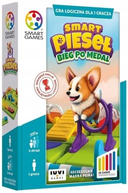 Gra Logiczna Mądre Psiaki Pieseł Bieg po Medal Smart Games 7+ 60 Zadań