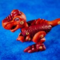 Mały Geniusz Dinozaur T-Rex 3w1 Figurka Puzzle Naklejki Lisciani 5+