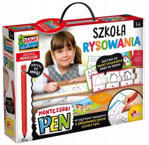 Montessori Pen Szkoła rysowania Lisciani Wyjątkowy Długopis