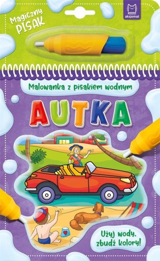 Autka Malowanka z Pisakiem Wodnym Kolorowanka Aksjomat