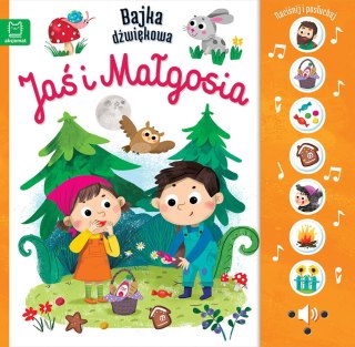 Bajka dźwiękowa Jaś i Małgosia Naciśnij i Posłuchaj Aksjomat