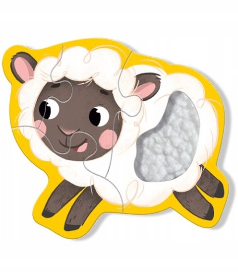 Dotykam poznaję Na wsi Box Pierwsze Puzzle Sensoryczne Maluszka