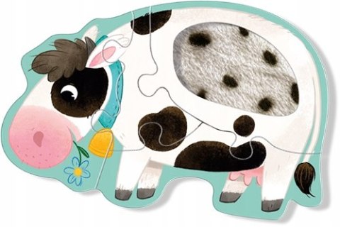 Dotykam poznaję Na wsi Box Pierwsze Puzzle Sensoryczne Maluszka