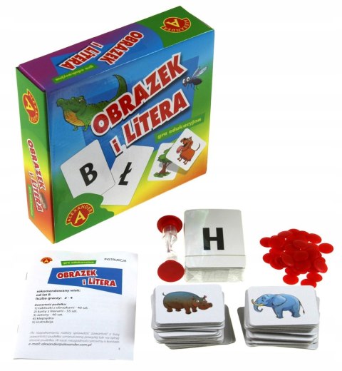 Gra zręcznościowa Obrazek i Litera Alexander Edukacyjna