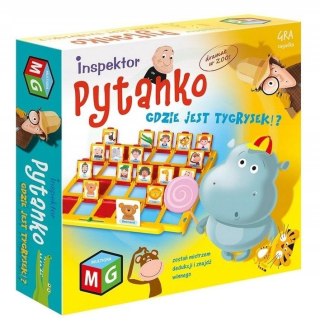 Inspektor Pytanko Gdzie jest Tygrysek Gra Zagadka Multigra