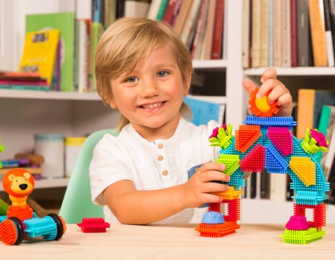 Jungle Adventures Klocki Jeżyki Zestaw Dżungla 54 elementów Bristle Blocks