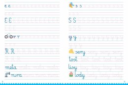 Kaligrafia Ćwiczenia w pisaniu liter klasa 1 Aksjomat