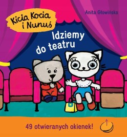 Kicia Kocia i Nunuś Idziemy do teatru Okienka