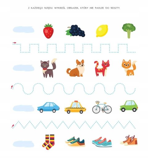 Ładnie piszę Kaligrafia Książka z rowkami Wzory 3D terapia ręki Aksjomat