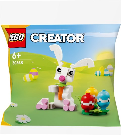 Lego Creator 30668 Zajączek Wielkanocny z Kolorowymi Pisankami 68 elementów