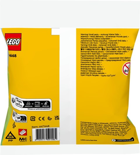 Lego Creator 30668 Zajączek Wielkanocny z Kolorowymi Pisankami 68 elementów