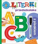 Literki przedszkolaka z pisakiem Piszę i zmazuję Aksjomat