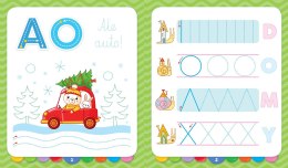 Literki przedszkolaka z pisakiem Piszę i zmazuję Aksjomat