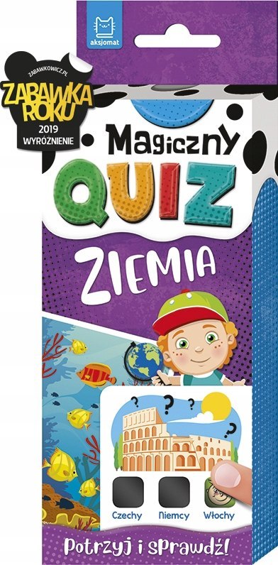 Magiczny quiz Ziemia Zagadki Quizy Łamigłówki Aksjomat