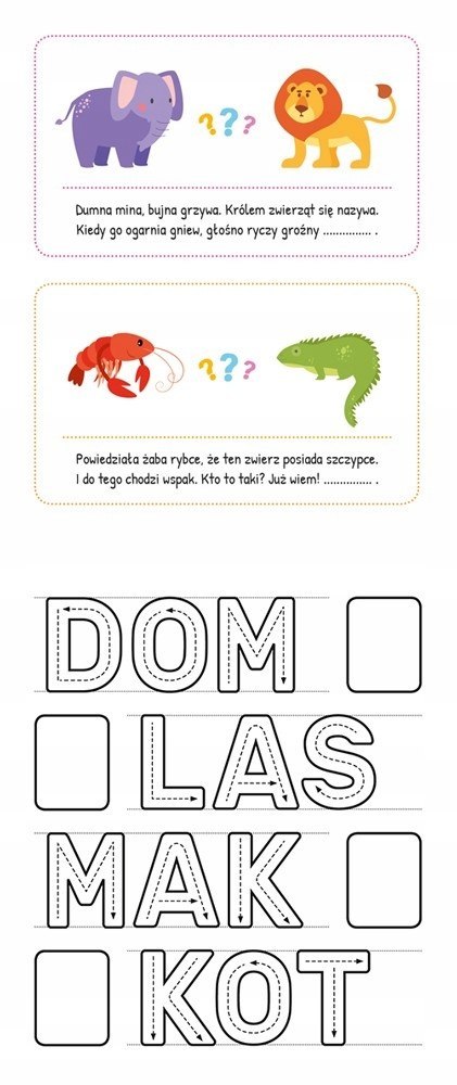 Malowanka z Pisakiem Wodnym Wyrazy Maluj Wodą Aksjomat