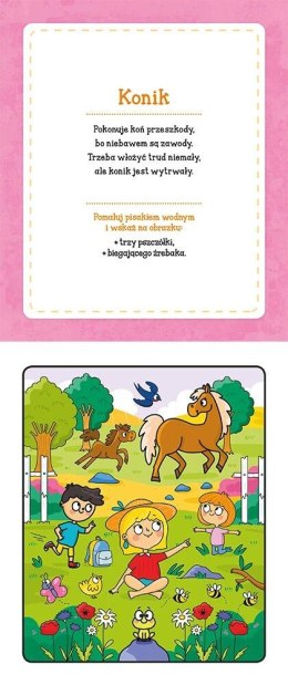 Malowanka z pisakiem wodnym Podróże małe i duże Na wsi Aksjomat