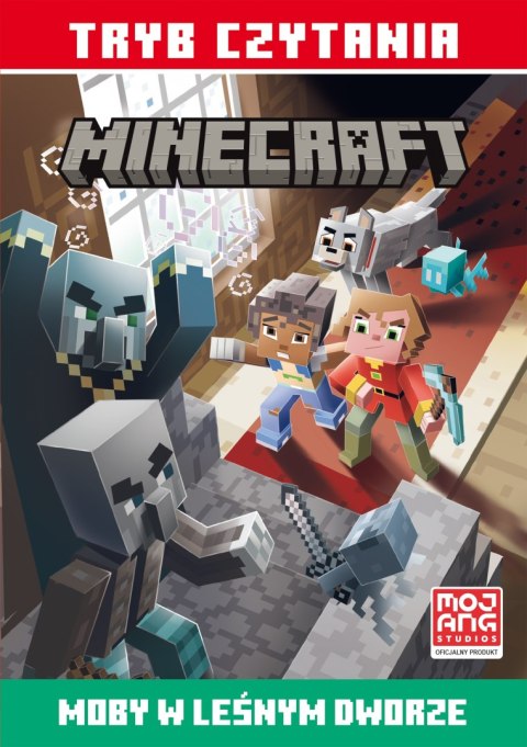 Moby w leśnym dworze Minecraft Tryb czytania Harperkids