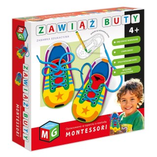 Montessori Zabawka Edukacyjna Zawiąż Buty Multigra