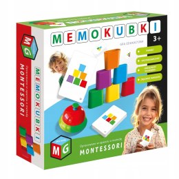 Montessori gra edukacyjna Memokubki 3+ Multigra