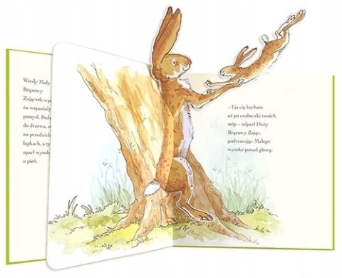 Nawet nie wiesz, jak bardzo cię kocham Książka Pop-up Harperkids