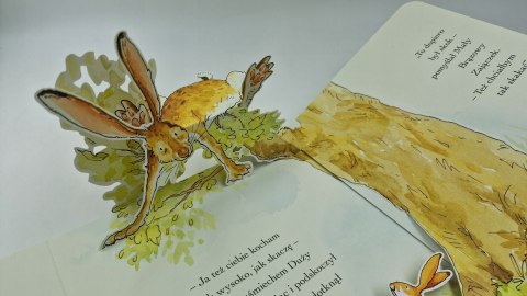 Nawet nie wiesz, jak bardzo cię kocham Książka Pop-up Harperkids