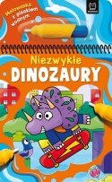 Niezwykłe dinozaury Malowanka z Pisakiem Wodnym Kolorowanka Aksjomat