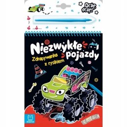 Niezwykłe pojazdy Zdrapywanka z rysikiem Aksjomat