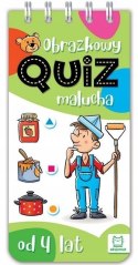 Obrazkowy quiz malucha od 4 lat Zagadki Łamigłówki Aksjomat
