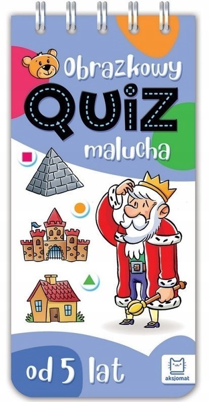 Obrazkowy quiz malucha od 5 lat Zagadki Łamigłówki Aksjomat