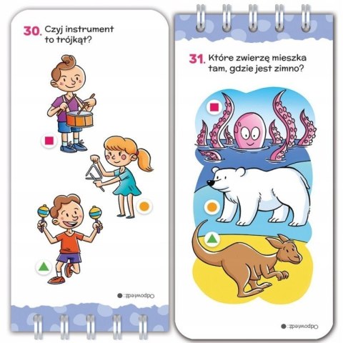 Obrazkowy quiz malucha od 5 lat Zagadki Łamigłówki Aksjomat