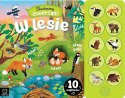 Pakiet Słuchamy Zwierząt! w Lesie w Zoo Książka z Dźwiękami 10 Odgłosów