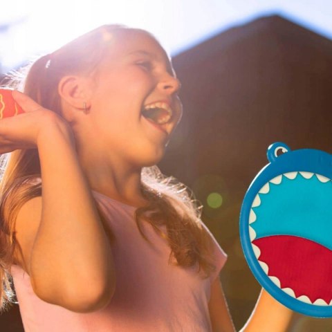 Para łapek na rzep + piłka Rekin Gra Zręcznościowa B.Toys BX1553Z