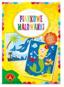 Piaskowe Malowanki Syrenka Delfin Alexander