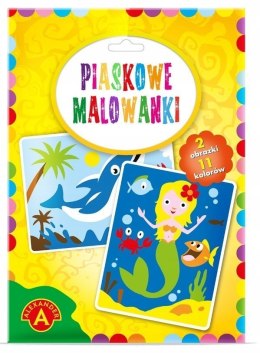 Piaskowe Malowanki Syrenka Delfin Alexander