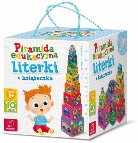 Piramida Wieża Edukacyjna Literki Pojazdy Litery Aksjomat