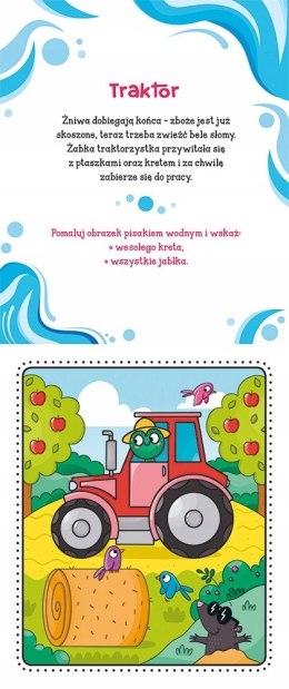 Pracowite pojazdy Malowanka z Pisakiem Wodnym Kolorowanka Aksjomat