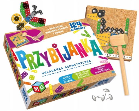 Przybijanka Korkowa Układanka Multigra 7+