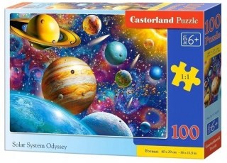 Puzzle 100 elementów Kosmiczna Odyseja Castorland 6+