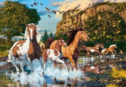 Puzzle 1000 Kraina koni Koniki Konie Castorland
