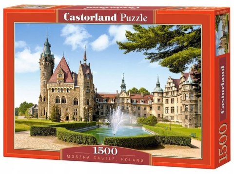 Puzzle 1500 elementów Zamek Moszna, Polska Castorland