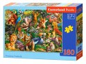Puzzle 180 elementów Amazing Animals Wspaniałe Zwierzęta Castorland 7+