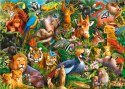 Puzzle 180 elementów Amazing Animals Wspaniałe Zwierzęta Castorland 7+