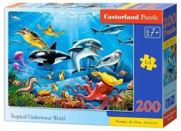 Puzzle 200 elementów Tropikalny świat podwodny Castorland 7+