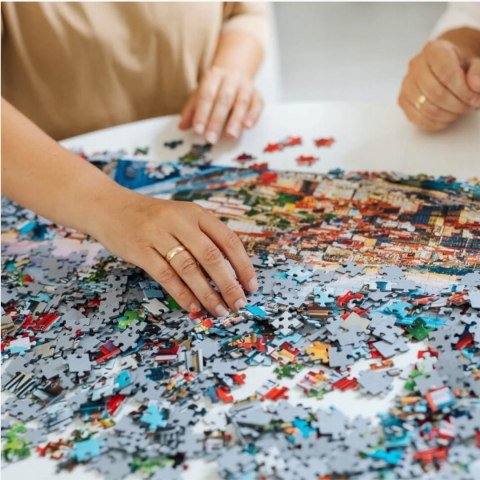 Puzzle 24 elementów Maxi Trefliki lepią bałwana 14375 Trefl