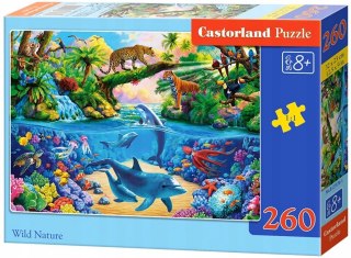 Puzzle 260 elementów Dzika Natra Castorland 8+
